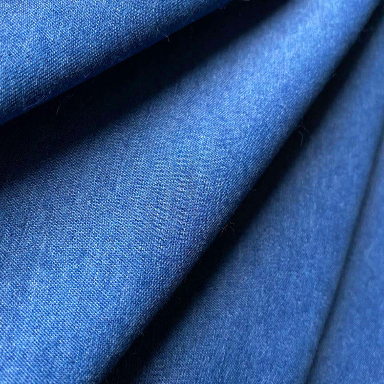 Ilse™ | Sommer V-hals halvlængde denimkjole