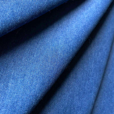 Ilse™ | Sommer V-hals halvlængde denimkjole